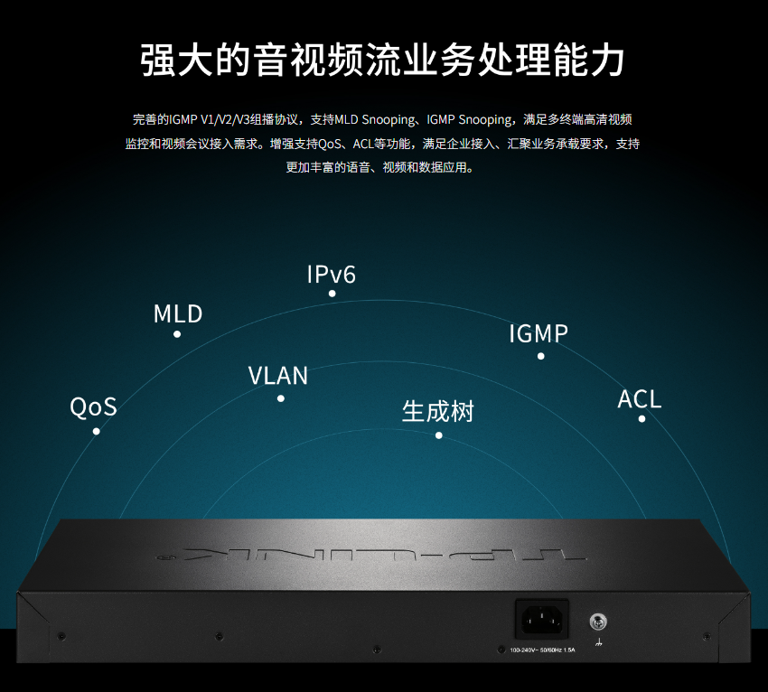 TP-LINK TL-NS660-24F4T 萬兆上聯三層網管交換機