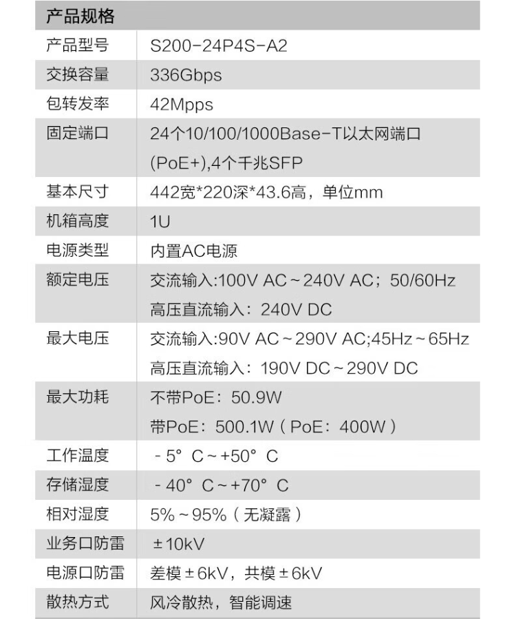 華為 24口千兆網管企業級poe交換機