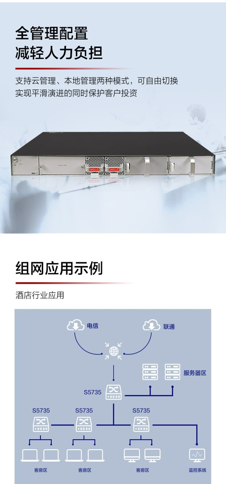 華為網絡交換機