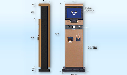 M3自助收費機器人-深圳智慧園區