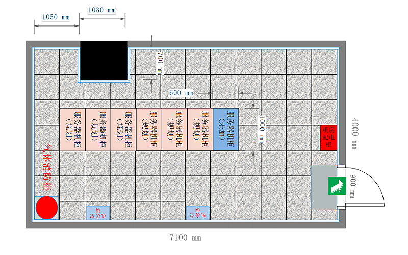 機(jī)房機(jī)柜規(guī)劃圖