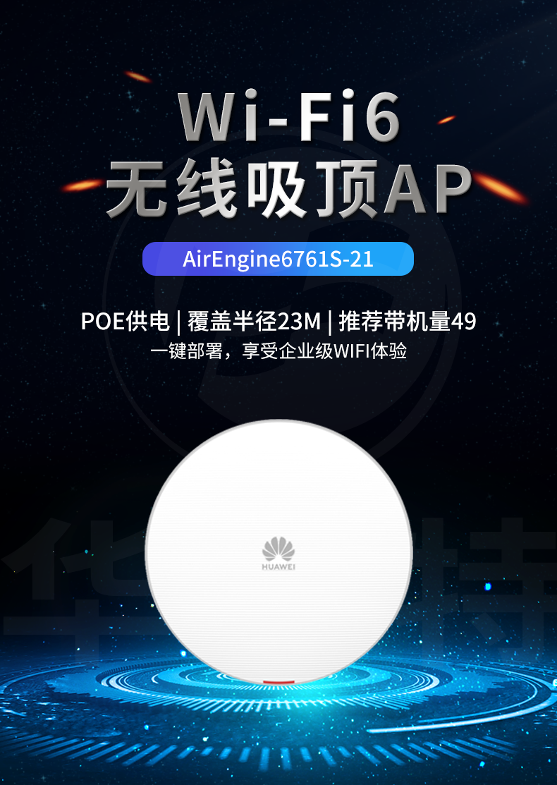 華為 AirEngine6761S-21 室內放裝型AP